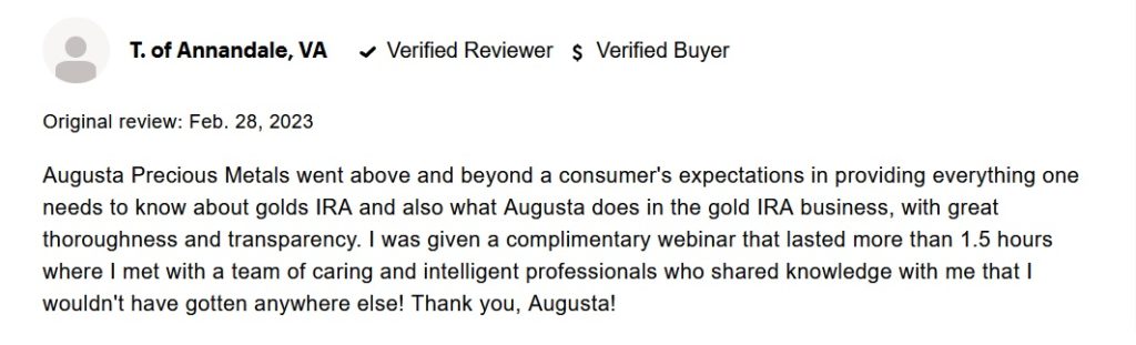 augusta precious metals consumer affairs review1