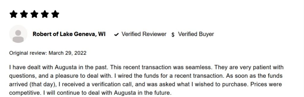 Augusta precious metal consumer reviews2