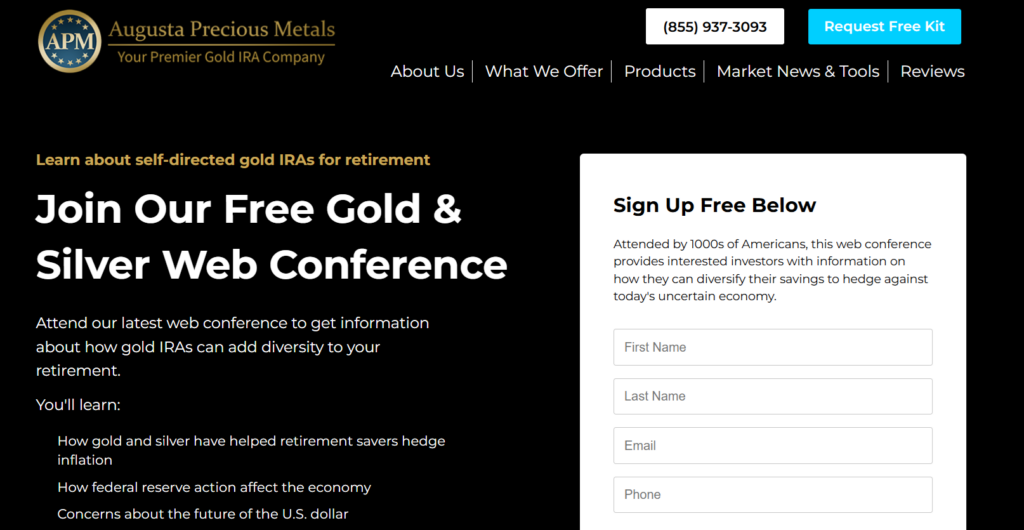 Augusta Gold IRA  Webconference