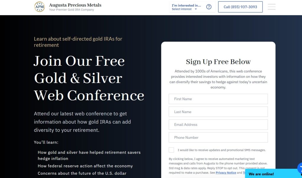 Augusta Precious metals webinar